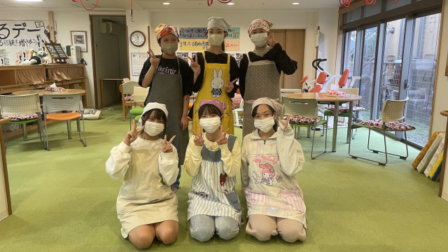 学生ボランティア達