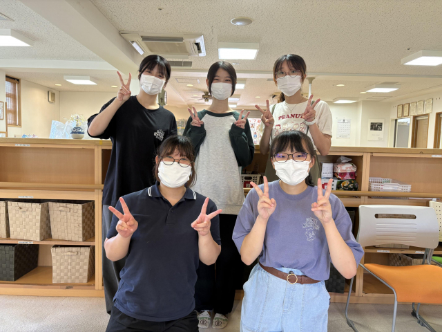学生ボランティア達
