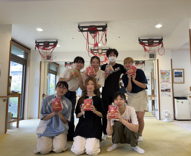 学生ボランティア達