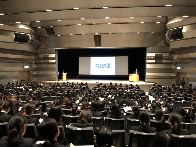 愛知県栄養士会会長からのお話