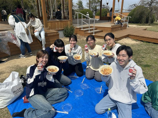 ボランティア学生達