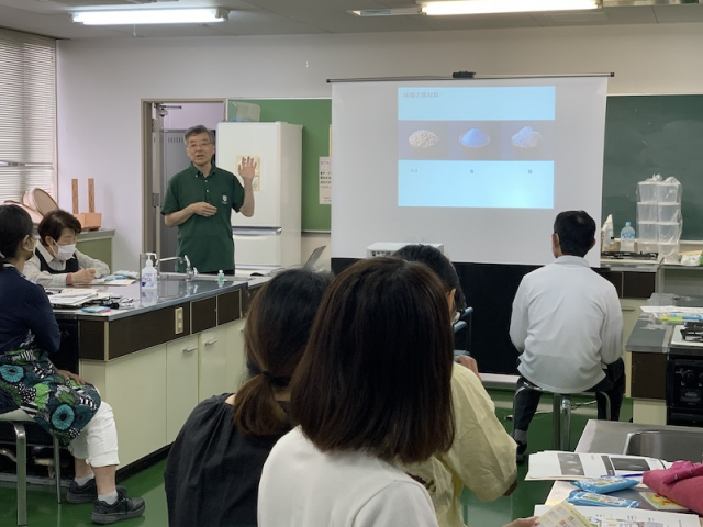 西田教授による講義