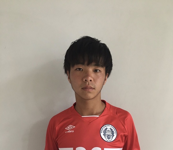 【男子サッカー部】児玉駿斗選手(スポーツ健康科学部1年)