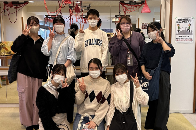 ボランティア学生達