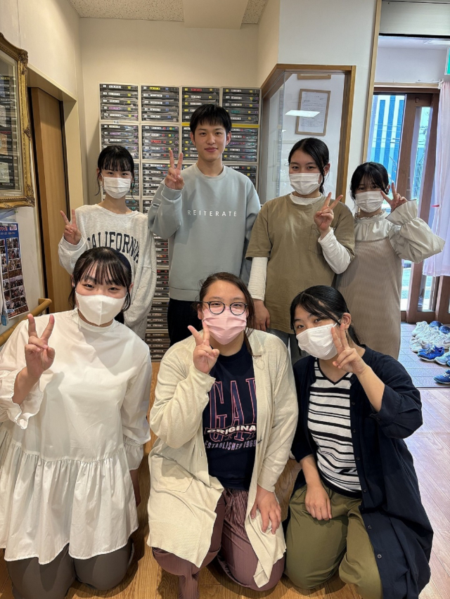 ボランティア学生達