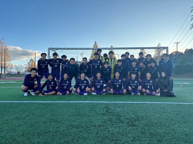 東海学園大学男子サッカー部の皆さん