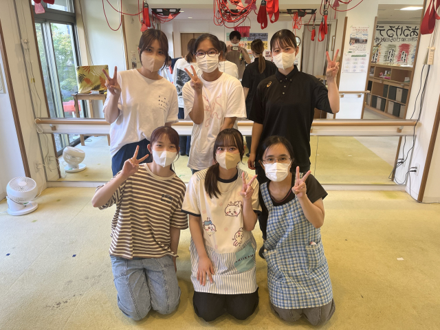 学生ボランティア達