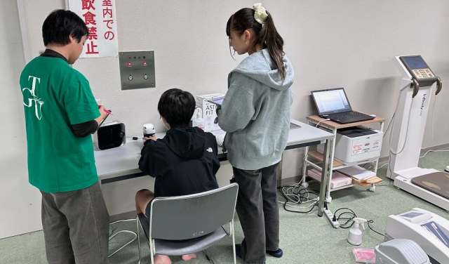測定会の様子