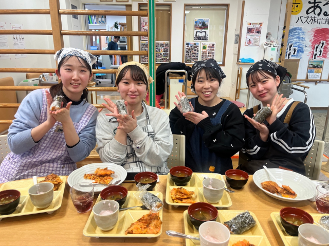 学生ボランティア達