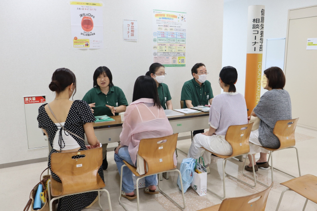 個別相談の様子
