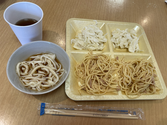 子ども達が作った麺が出来ました