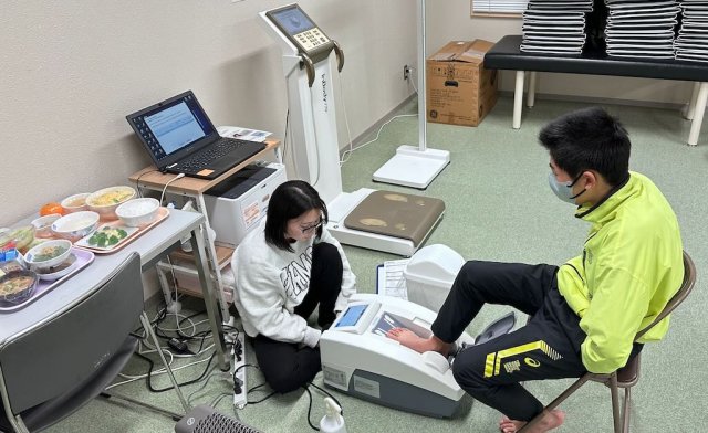 測定会の様子