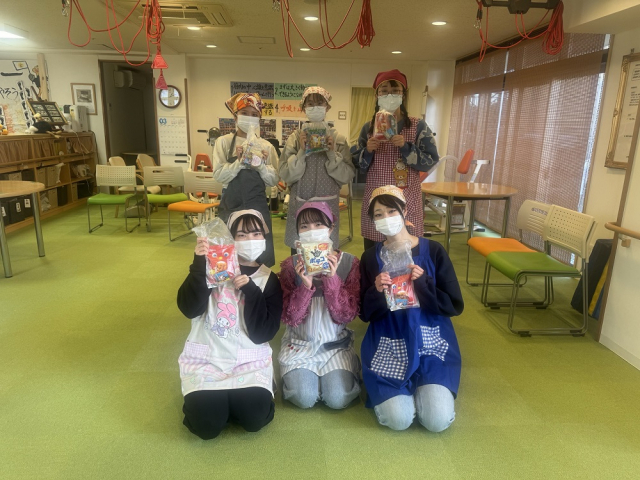 ボランティア学生達