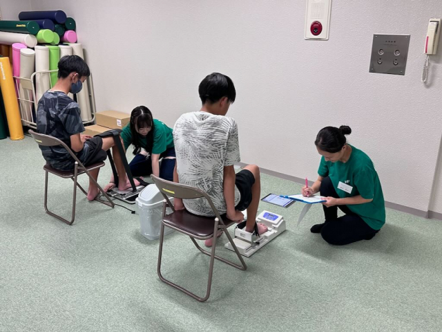 測定会の様子