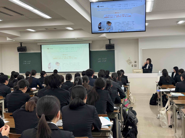 給食業務の現場経験をもとに、実践的な学びを語る加藤純子様