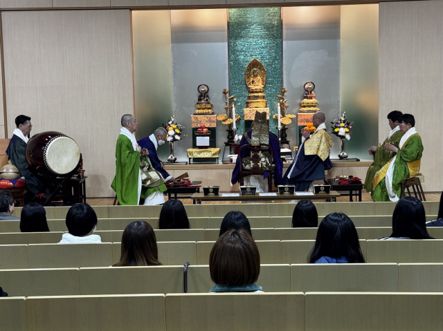 法要の様子