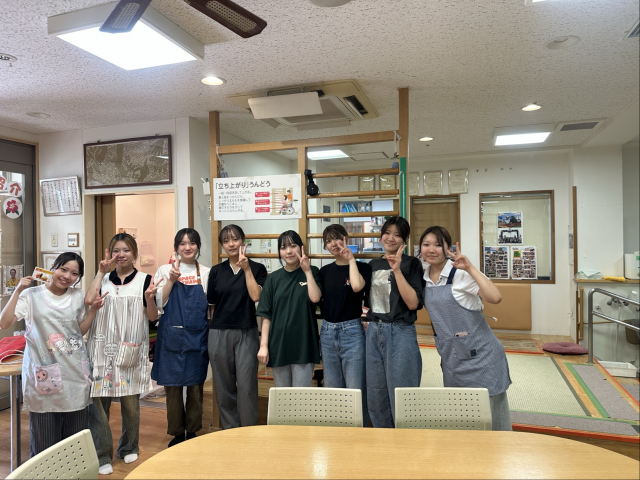 学生ボランティア達