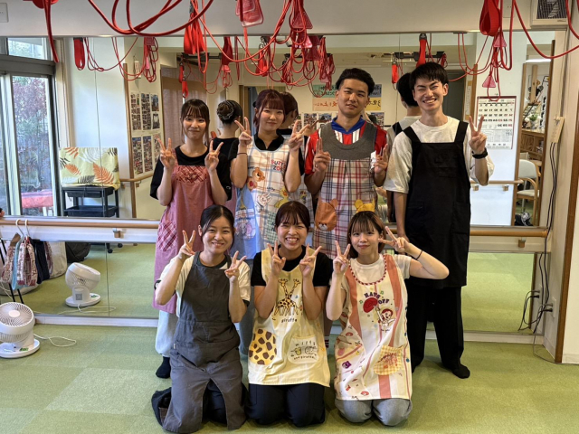 今回参加した学生ボランティア
