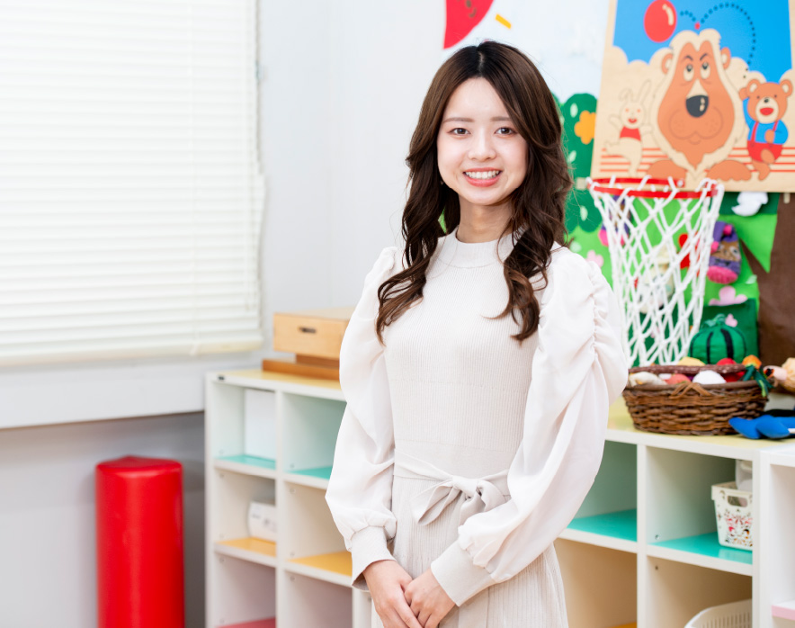 教育学部教育学科 保育専攻 3年 加藤陽菜さん 東静岡県立浜松商業高等学校出身