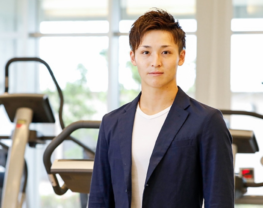 スポーツ健康科学部 スポーツ健康科学科 3年 玉置貴一さん 愛知県立昭和高等学校出身