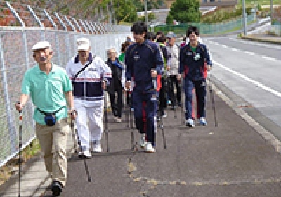 大学祭・ポールウォーキング教室