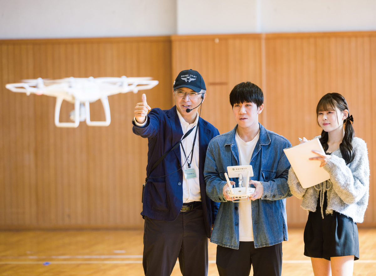 学生パイロットが地域貢献！大学でドローン・ビジネスが本格的に学べるゼミ